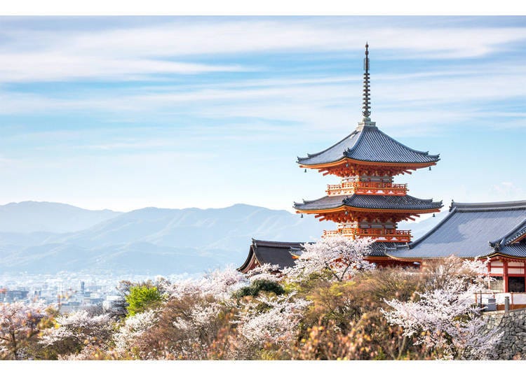 The Stage of Kiyomizu, a wooden platform constructed without a single nail