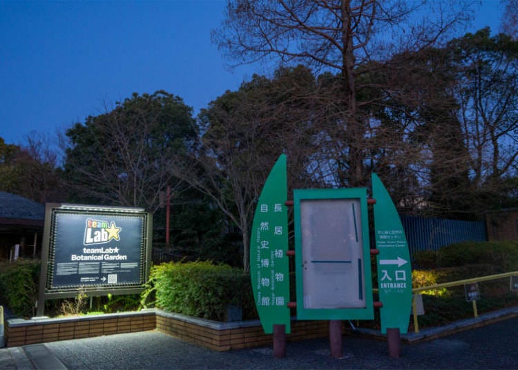 What is teamLab Botanical Garden Osaka?