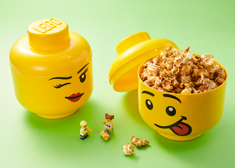 Popcorn bucket (minifigure head)