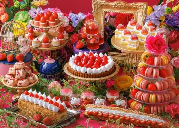 Osaka Strawberry Fairs! Celebrate the Arrival of Spring with 5 Strawberry-Themed Afternoon Teas in Osaka