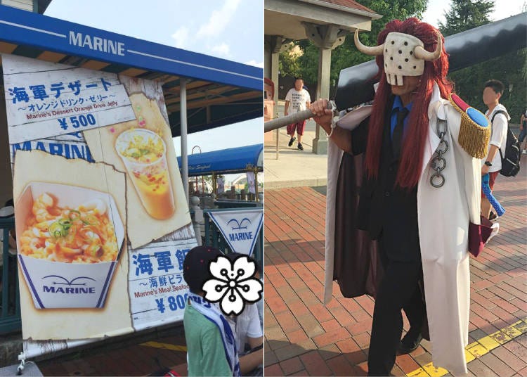 環球影城夏季活動「One Piece Summer」的過去活動照片｜照片為受訪者本人所提供