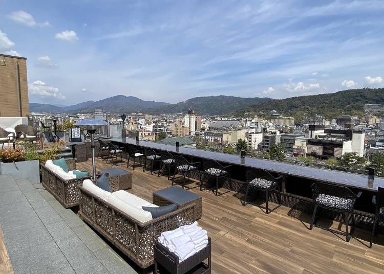 おすすめの施設②空庭テラスでしか体験できない、京都の絶景とは!?