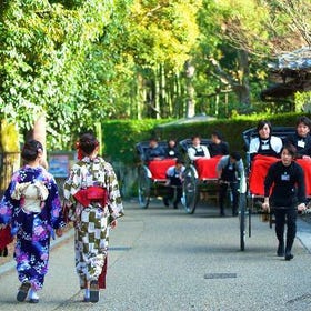 京都嵐山人力車體驗
▶點擊預約
圖片提供：Klook