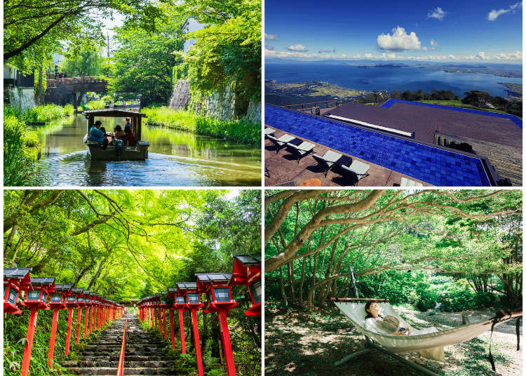 오사카, 교토에서 여름 더위를 피해 갈 수 있는 피서지와 명소 10곳