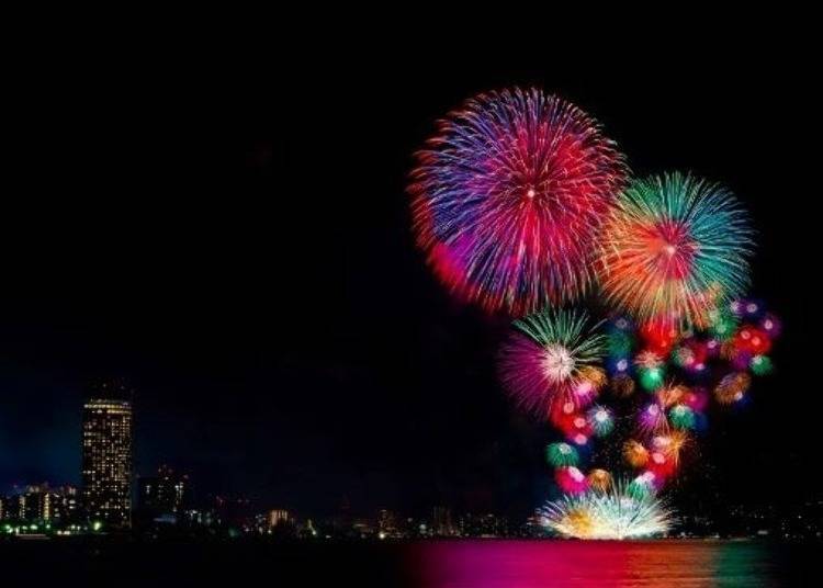 2023 비와코 대불꽃축제 (시가현 오츠시)
