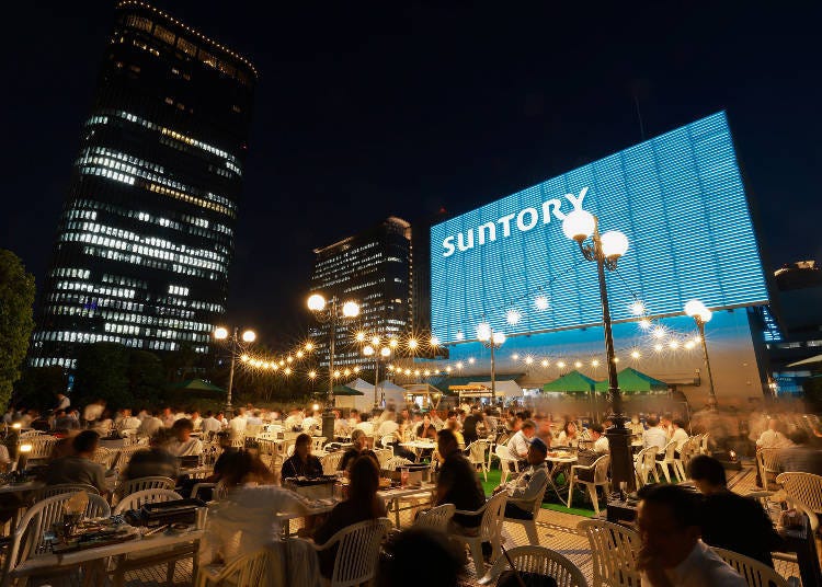 Suntory Building Rooftop Beer Garden (Kita-ku, Osaka City)