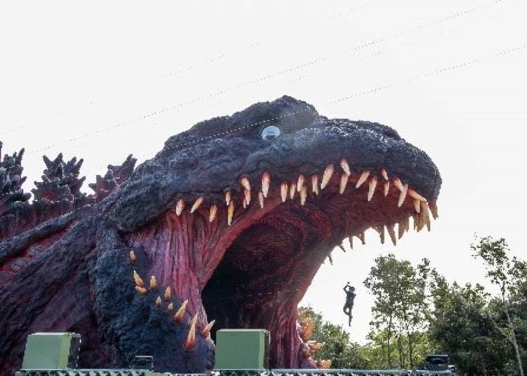 Awaji Godzilla Festival in Autumn at Nijigen no Mori (Hyogo)