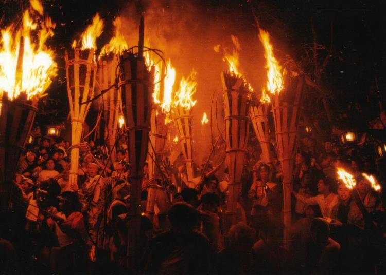 鞍馬の火祭（京都府左京区）