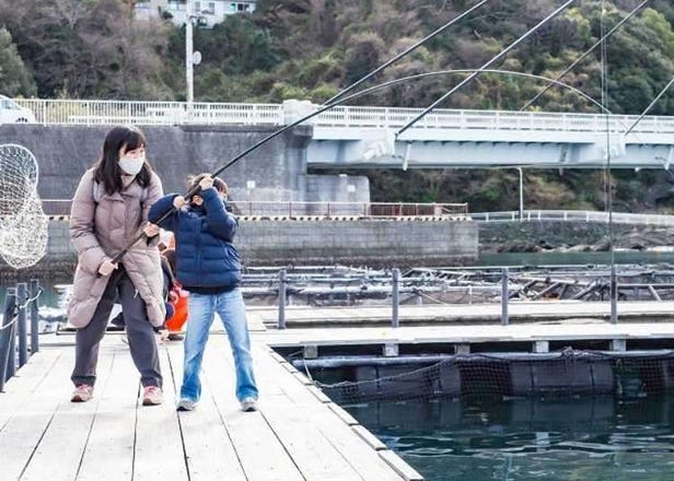 自分で釣った魚を料亭で楽しめる！和歌山市で『海辺の休日』を家族で満喫