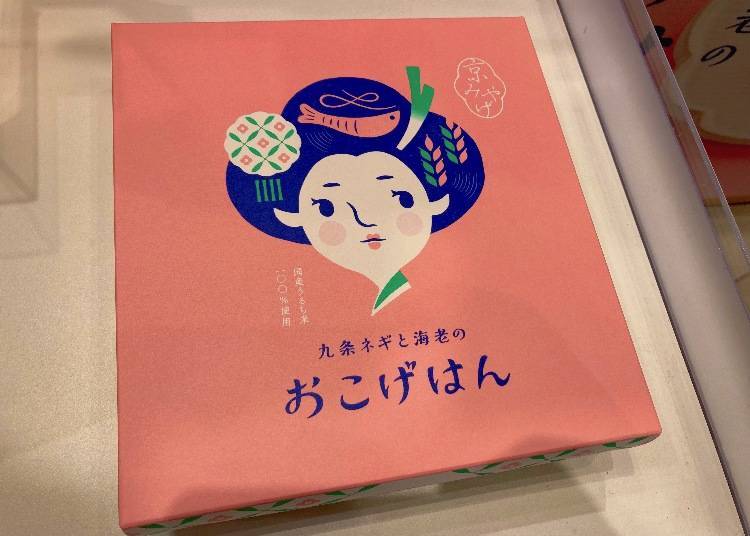 描繪著舞妓的包裝很有日本味，超可愛！