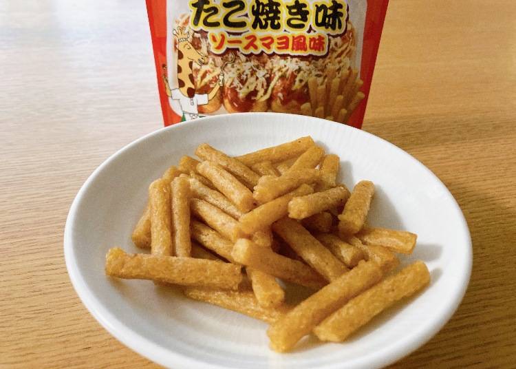 짭짤한 다코야키 맛이 술안주로도 제격이다
