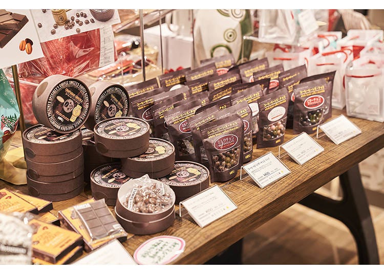 咖啡豆巧克力 各432日元（含税）