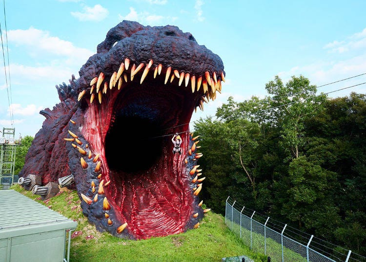 Awaji Godzilla Festival in Autumn at Nijigen no Mori (Hyogo)