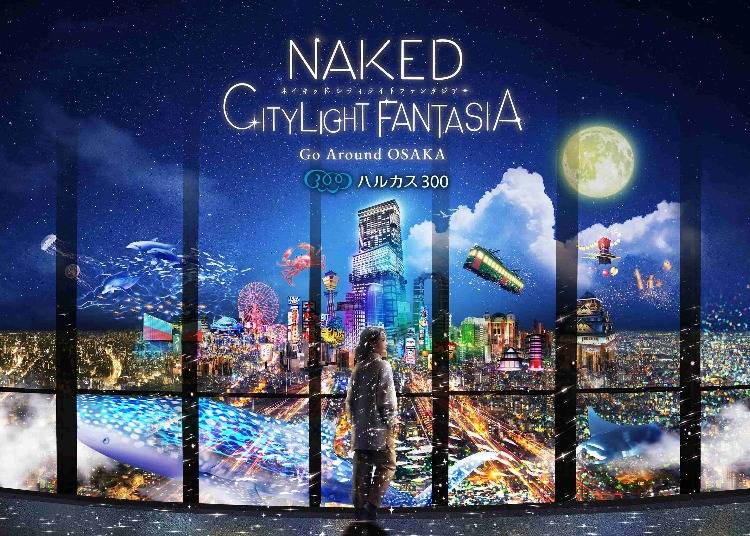 NAKED CITY LIGHT FANTASIA 2024 ―Go Around OSAKA―（大阪・あべのハルカス）