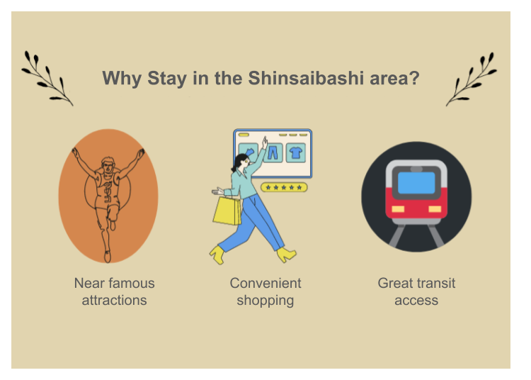 Editor's Tips: Advantages of Staying in Shinsaibashi