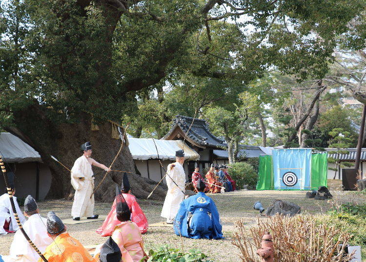 住吉大社節分祭、追儺奉射式（大阪住吉）