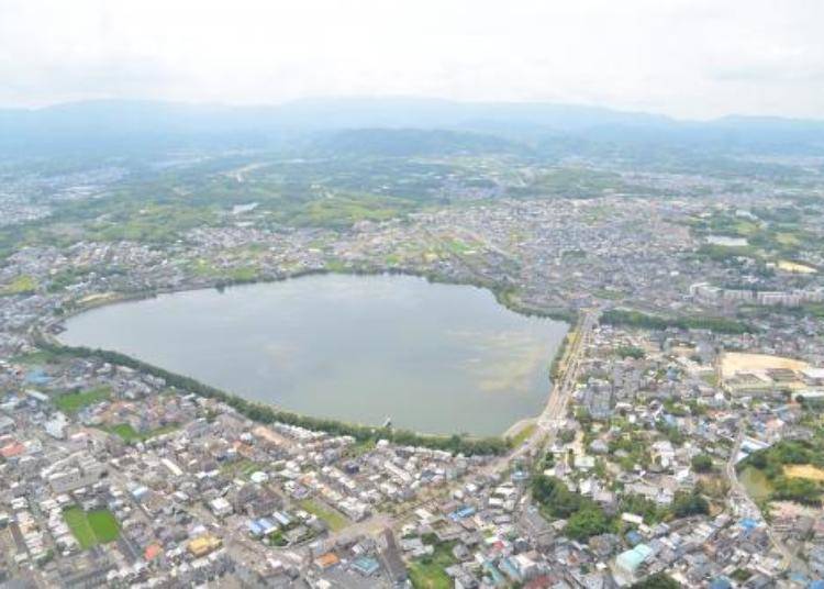 大阪府內範圍最大的蓄水池「久米田池」
