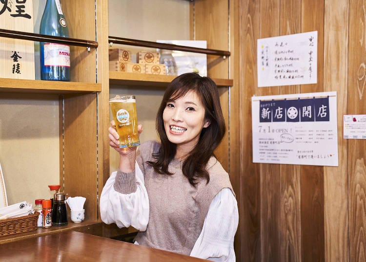 BEER BALL兌蘇打430日圓（含稅）。另有兌薑汁汽水或可樂的選擇