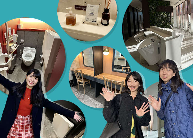유모차를 끌고 이동할 수 있을까? 깨끗한 파우더룸은? 오사카역 주변의 쾌적한 화장실 맵