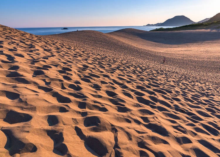 You can even travel to the spectacular Tottori Sand Dunes with the JR Kansai WIDE Area Pass (Image: PIXTA)