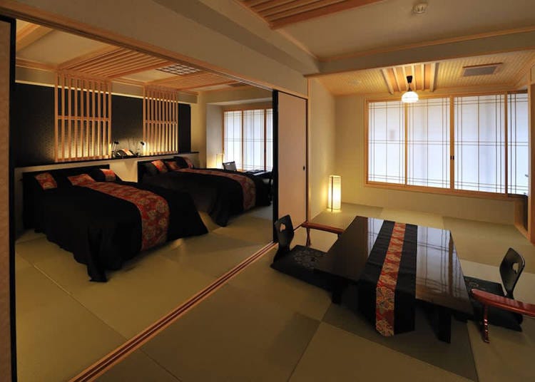 Room with tatami area - 32 m² (Image: Klook)