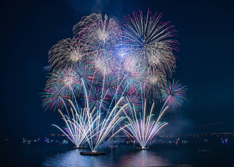 Last year's fireworks display