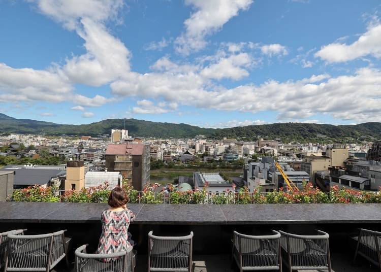 Cloud Nest Rooftop Bar: Sip Drinks With A Stunning Higashiyama Backdrop