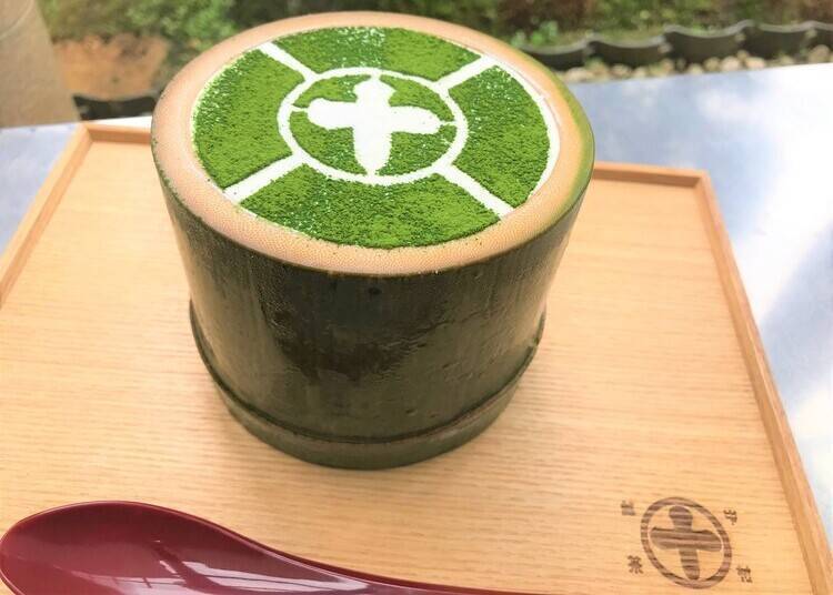 Maruto Parfait [Matcha] – Uji Main Store Exclusive (1,650 yen, tax included) (Image: LIVE JAPAN #a2000555)