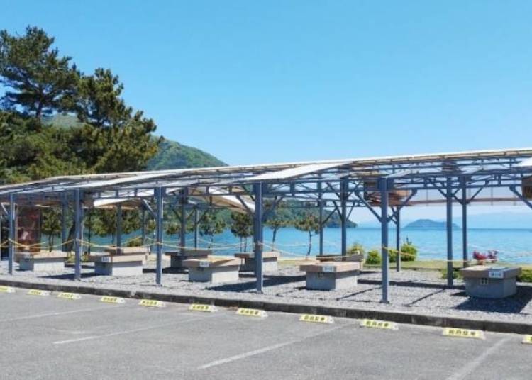 (Photo courtesy of Takagihama Auto Campsite)