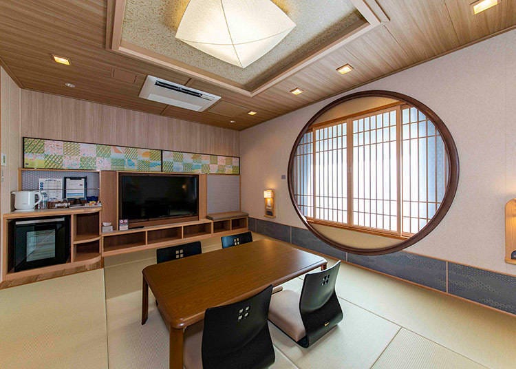 Deluxe Japanese-style Cabin (Japanese-style room (private cabin), accommodates up to 4 guests)