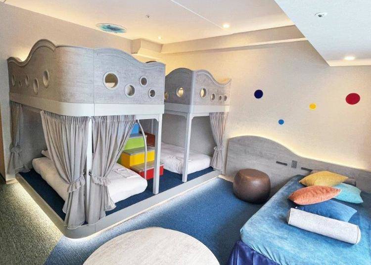 Guest Rooms Inspired by the Ocean Floor