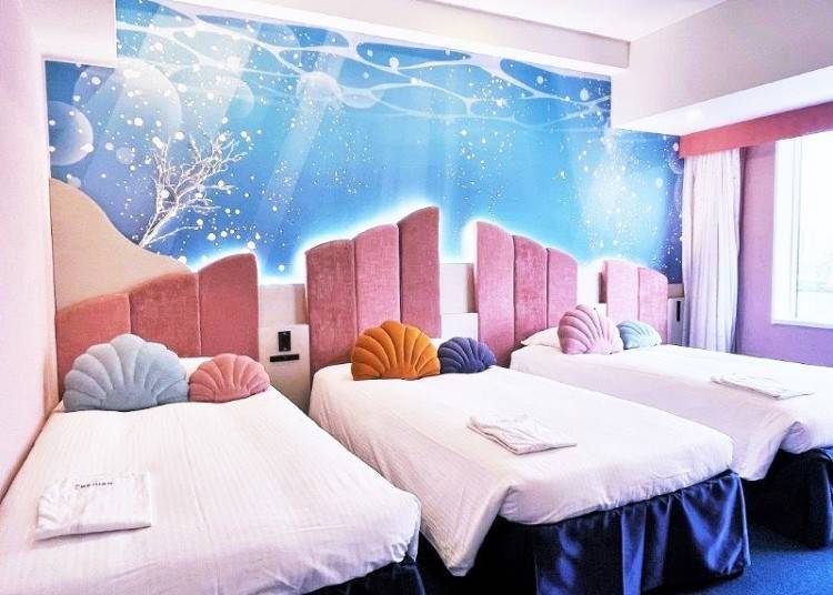 Guest Rooms Inspired by the Undersea World