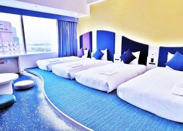 Guest Rooms Inspired by the Ocean Surface