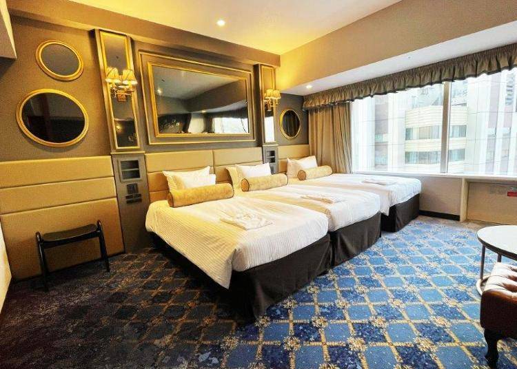 Guest Rooms Inspired by the Interior of a Luxury Cruise Ship