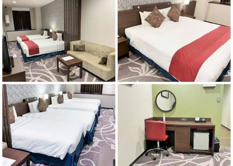 Standard and Deluxe Rooms