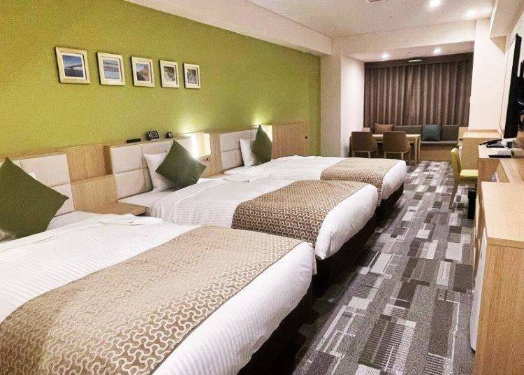 Spacious and Comfortable! The Deluxe Room