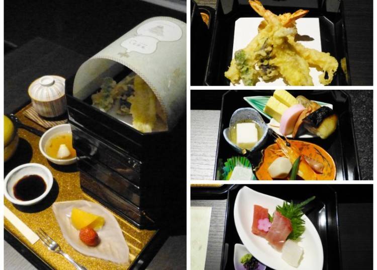 Enjoy the 'Osaka Castle Gozen' While Gazing at Osaka Castle