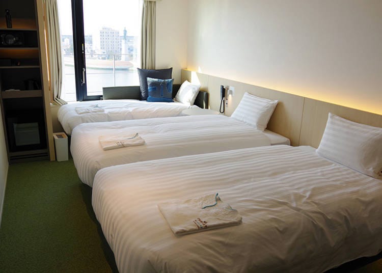 Rooms for Three, and Barrier-Free!