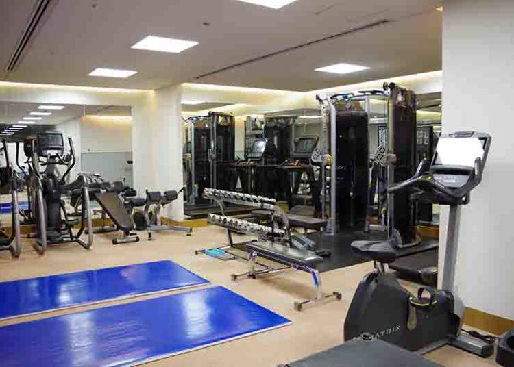 Relax and Recharge: Fitness Club and Pool Facilities