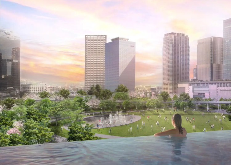 2025년 3월 21일 오픈: 웰니스･웰빙이 컨셉트인 신 시설 ‘우메키타 온천 렌 Wellbeing Park’ (오사카 우메다)
