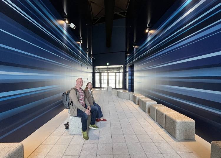 The Corridor: A Futuristic Path Connecting Three Exhibition Halls