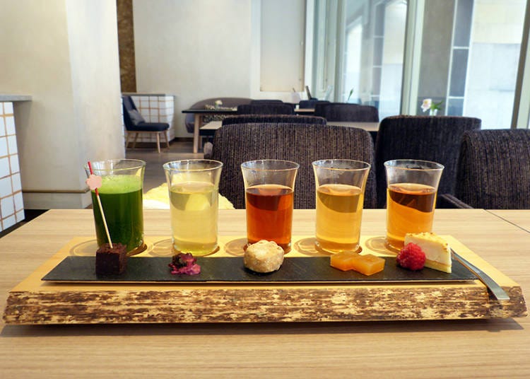 日本茶カフェ「祇園 北川半兵衞 なんば店」