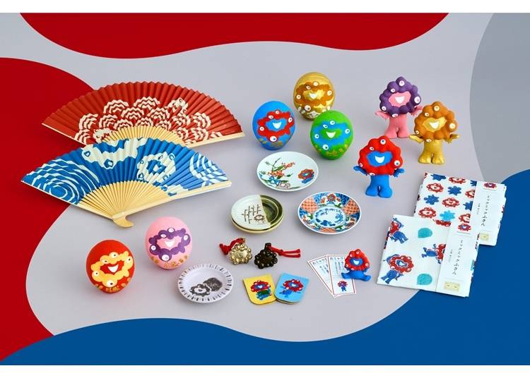 日本の工芸でミャクミャクを表現！中川政七商店の「暮らしの道具12種」をゲットしよう