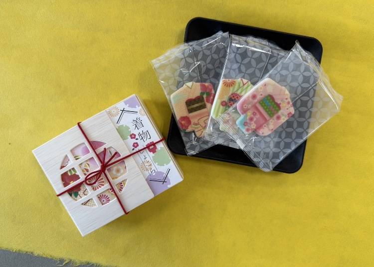 1. Cute and Delicious: “Kimono Chocolat (3 Pieces)” from Kyoto Marun