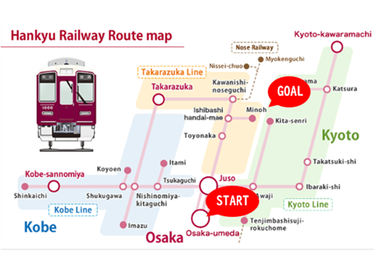 Itinerary 1: Discover the Natural Beauty of Minoh, a Short Trip from Central Osaka