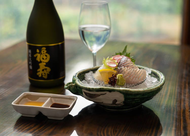 旬魚の三種盛り 1,400円