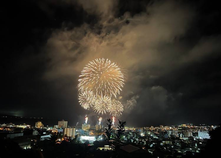 2024 Nago City Fireworks Festival in Okinawa - Photo by author