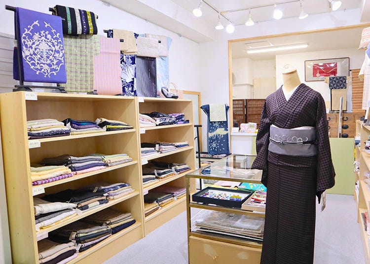 Kimono shops worth visiting on your trip
