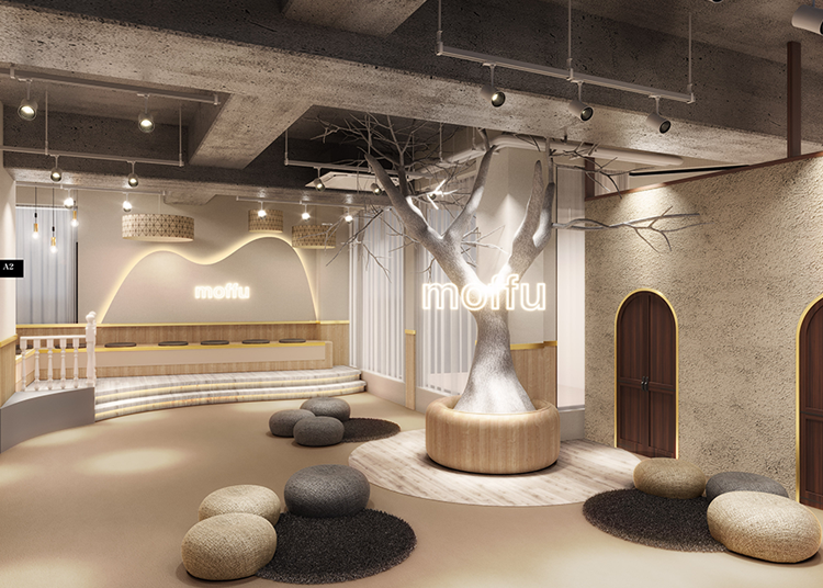 大阪・心斎橋でサモエドに会える癒しのカフェ「moffu」