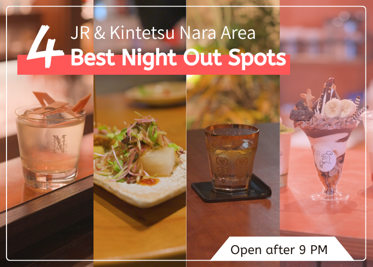4 Recommended Restaurants Open After 9 PM Near JR Nara and Kintetsu Nara Station